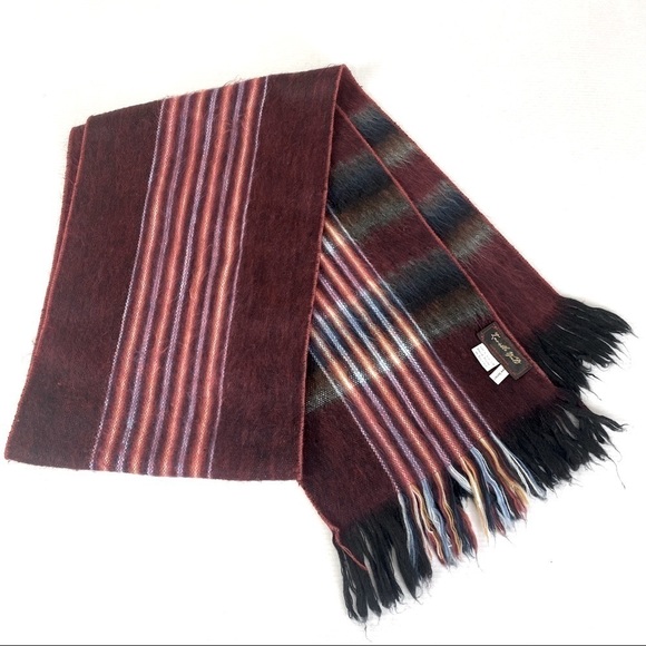 Invisible World Juneau 100% Orion Multicolor Scarf 10” x 68” - Picture 5 of 7